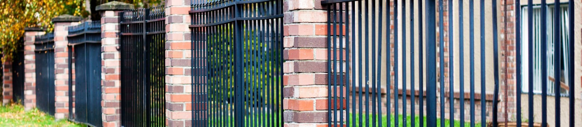 Black Metal Fences - Turnkey Fences
